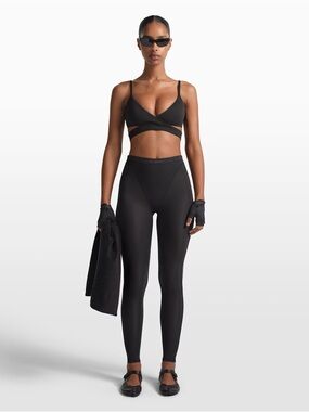 NikeSKIMS Weightless V-Panel Full Legging -NWT - Obsidian XXS